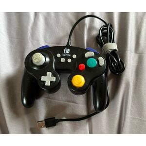 PowerA Wired GameCube Controller for Nintendo Switch - Black‎